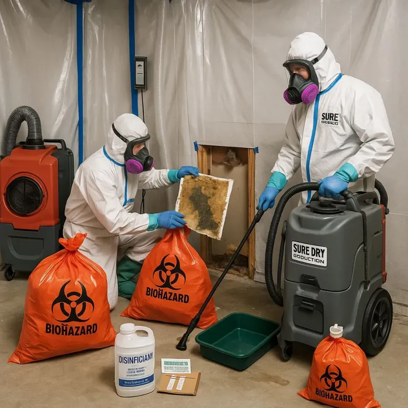Contaminated Water Handling Protocols process in Central Park, WA