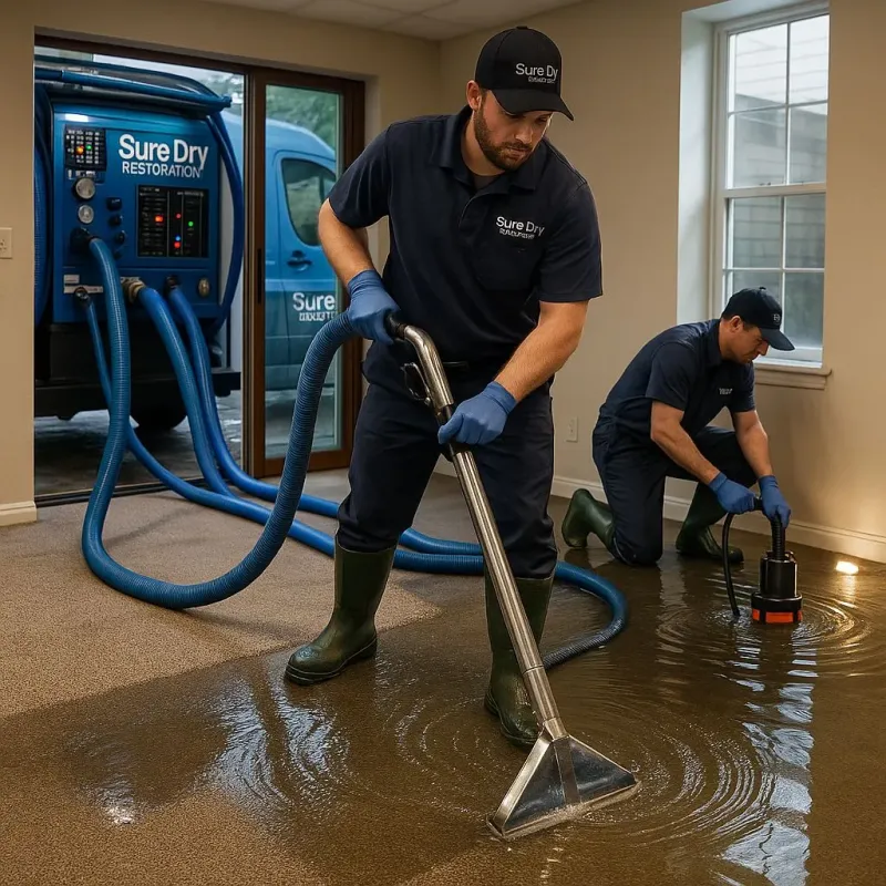 Water Extraction and Removal process in Central Park, WA